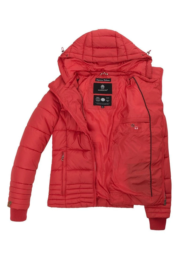 Marikoo Winterjas - Red 6 Marikoo Winterjas - Red - Afbeelding 4