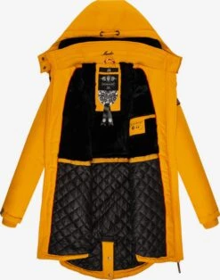 Marikoo Parkas Winterparka Kamii Dames Goudgeel -Marikoo Winkel f38ec845e00c069cf97b5c79a1ce7170