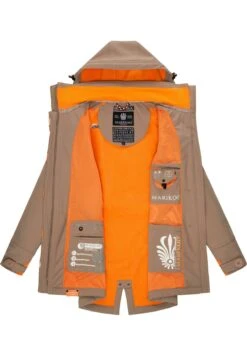 Marikoo Soulinaa - Parka - Taupe Grey -Marikoo Winkel f39e431f7f3a4666b22d7dd6f5885533