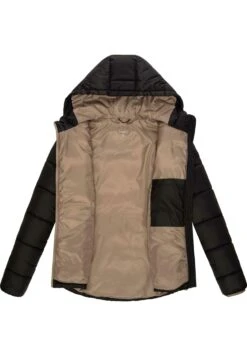 Marikoo Leandraa - Winterjas - Black -Marikoo Winkel f3bc056722d549569ccdf4ab26cae2eb