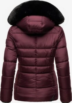 Marikoo Winterjassen Winterjas Loveleen Dames Bordeaux -Marikoo Winkel f3e9934d680ff7a1fe50d9dd57004435