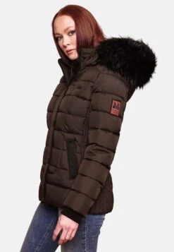 Marikoo Unique - Winterjas - Dark Choco -Marikoo Winkel f6c2dda2929e4bd786b805f1eee15bb0