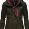 Marikoo Outdoor Jassen Functionele Jas Rabeaa Dames Olijfgroen -Marikoo Winkel fcafe7e460166848790aba4e9e6b1511