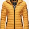 Marikoo Winterjassen Winterjas Jaylaa Dames Goudgeel -Marikoo Winkel fee56014b56b97cdef4e63fca49157ca